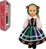 Lalka w stroju ludowym 38 cm z polskim głosem Náhľad obrázku produktu 1