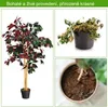 COSTWAY pianta artificiale 120cm, albero artificiale per Anteprima dell’immagine prodotto 4
