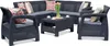 KETER – Zestaw Mebli Ogrodowych CORFU RELAX DUO Grafit – Podgląd zdjęcia produktu 5