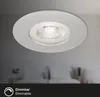 LED Einbauleuchten Dimmbar 3er Set IP44 5 W silber Produktbild-Vorschau 7