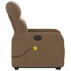 Massagesessel mit Aufstehhilfe Braun Stoff Produktbild-Vorschau 9
