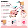 Mädchen fahrrad Kinderfahrrad für Mädchen 14 Zoll 7,49 kg Produktbild-Vorschau 3