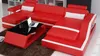 Ecksofa Sofagarnitur Couch Ecke Polster Hocker Set Komplett Produktbild-Vorschau 5