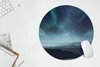 MuchoWow® Mauspad Mousepad Nordlichter - Sterne - Berg - Produktbild-Vorschau 5