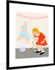 MuchoWow® Gerahmtes Poster Mädchen - Piñata - Vintage 60x80 Produktbild-Vorschau 1