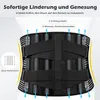 FREETOO Rückenbandage mit Stützstreben Verstellbare Produktbild-Vorschau 2