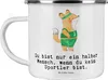 Mr. & Mrs. Panda Haferl Sportler Herz - Weiß - Geschenk, Produktbild-Vorschau 1