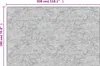 Design Möbel Teppich Waschbar Mehrfarbig 190x300 cm Produktbild-Vorschau 8