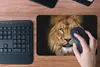 MuchoWow® Mauspad Mousepad Löwe - Porträt - Schwarz - Tiere Produktbild-Vorschau 4
