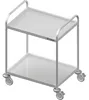 Carrello di servizio con due ripiani A' 800X500 Mm, senza Anteprima dell’immagine prodotto 4