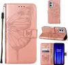 OnePlus Nord CE 2 5G Hülle, Schmetterling Prägung Flip Produktbild-Vorschau 1