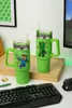 Kubek podróżny Minecraft z słomką, zielony, 0,9l, Voir les images du produit 7
