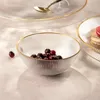 HOMLA LYNN Schale mit Goldrand klein 15x7 cm Produktbild-Vorschau 3