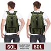 NULSTA Laptop Rucksack 60L, Reiserucksack Handgepäck mit Produktbild-Vorschau 11