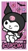 Telo mare Hello Kitty Punk Kuromi 70x140 Anteprima dell’immagine prodotto 1