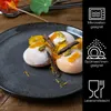 Moritz & Moritz VIDA 6tlg Dessert Teller Anthrazit Geschirr Produktbild-Vorschau 3