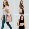 Handtasche 3-Tlg Shopper Schultertasche Geldbörse Damen Produktbild-Vorschau 2