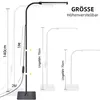 Stojací lampa černá Stmívatelná [120 LED USB 3 barevné Náhled obrázku produktu 3