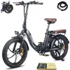 E-bike klapprad 20 zoll Akku 36 V 20 Ah 720 Wh Rostfreie Produktbild-Vorschau 1