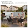 tectake® Doppel-Seitenmarkise 160 x 600 cm ausziehbar, mit Produktbild-Vorschau 6