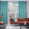 Eurofirany Rideau fini Carlo 140x250 cm turquoise Voir les images du produit 13