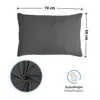 Komfortec Premium Kissenbezüge 2er Set 50x70 cm mit Produktbild-Vorschau 2