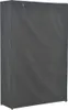 Kleiderschrank Grau 110 x 40 x 170 cm Stoff Produktbild-Vorschau 3