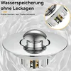 3-in-1 Abflussstopfen Badewanne, Badewannenablaufstopper, Produktbild-Vorschau 2