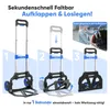 Sekey Aluminium Sackkarre klappbar 80 kg Transportkarre Produktbild-Vorschau 2