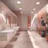 Duravit DU D-Code 2.0 Waschtisch, weiß Hochglanz, rund, 1 Produktbild-Vorschau 8