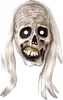 Zombie-Maske mit Perücke Halloween-Maske beige - Produktbild-Vorschau 2