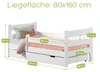 Kids Collective detská posteľ 80x160 cm detská posteľ Náhľad obrázku produktu 5