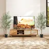 Zestaw 2 sztucznych drzewek oliwnych o wysokości 130 cm z Podgląd zdjęcia produktu 3
