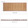 Relaxdays Bambusmatte, 53x152cm, feuchtigkeitsresistent, Produktbild-Vorschau 6