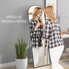 HOMCOM Celotelové zrkadlo, 161,5 x 50 cm Nástenné zrkadlo Náhľad obrázku produktu 4