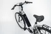 A close-up, high-angle shot of an electric bicycle on a white background. Anteprima dell’immagine prodotto