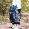 60L wasserdichte Wanderrucksack Camping Bergsteigen Produktbild-Vorschau 4