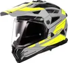LS2 MX702 Pioneer II Namib Motocross Helm, grau Produktbild-Vorschau 1