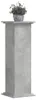 vidaXL Supporto per piante grigio cemento 33x33x100 cm Anteprima dell’immagine prodotto 7