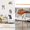 Collage showing framed pictures on a wall and a framed picture on a table. Produktbild-Vorschau
