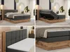 MKS MEBLE Boxspringbett, Doppelbett mit zwei Produktbild-Vorschau 2