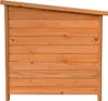Kurník Wiltec 1360 x 740 x 700 mm červenohnedý s drevenou Náhľad obrázku produktu 6
