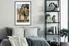 MuchoWow® MuchoWow® Gerahmtes Poster Elefant - Tiere - Gras Produktbild-Vorschau 2