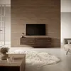 Selsey BISIRA Meuble TV 140 cm brun noyer Voir les images du produit 2