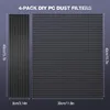 MoKo [4 Stück] 400 x 300 mm DIY PC Kühler Staub Mesh Produktbild-Vorschau 4