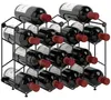 HOMCOM Weinregal für 13 Flaschen Flaschenregal Produktbild-Vorschau 1