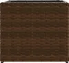 vidaXL květináč 2 ks Hnědý 36x30x32 cm Poly ratan Náhled obrázku produktu 6