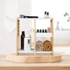 Étagère de salle de bain Relaxdays, 3 étagères, H x l x P : Voir les images du produit 2