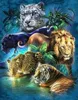 Diamentowa Mozaika Zwierzęta Wielkie Koty NO-2000179 Podgląd zdjęcia produktu 1