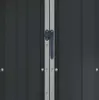 Vidaxl Casetta da giardino 116x45x175 cm zincata Stahl grau Anteprima dell’immagine prodotto 7